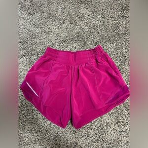 Lululemon Athletica Pink Athletic Shorts Lightweight Running